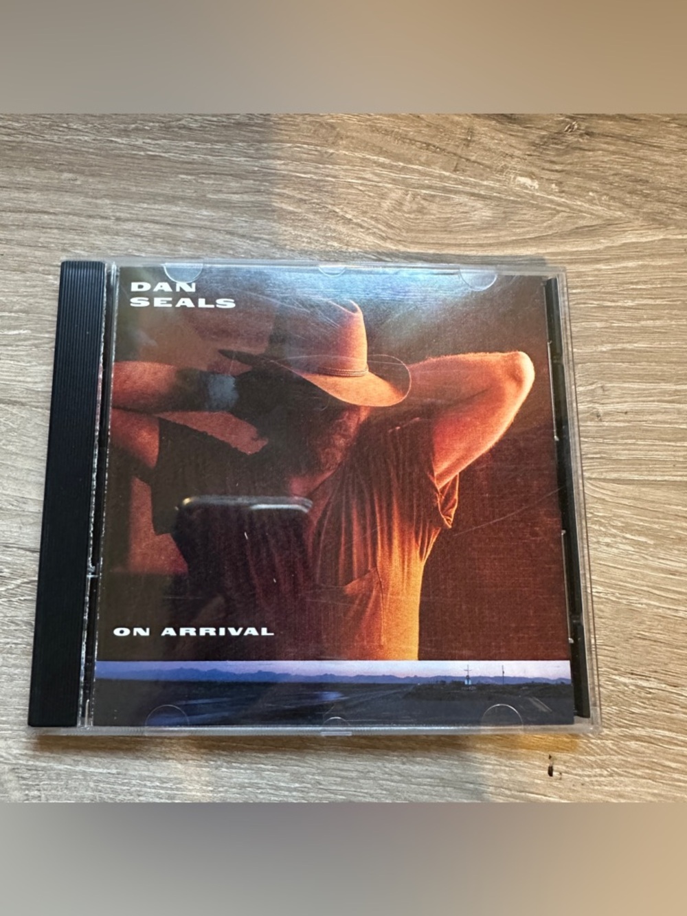 Dan Seals "On Arrival" CD - Brown/Black Artwork